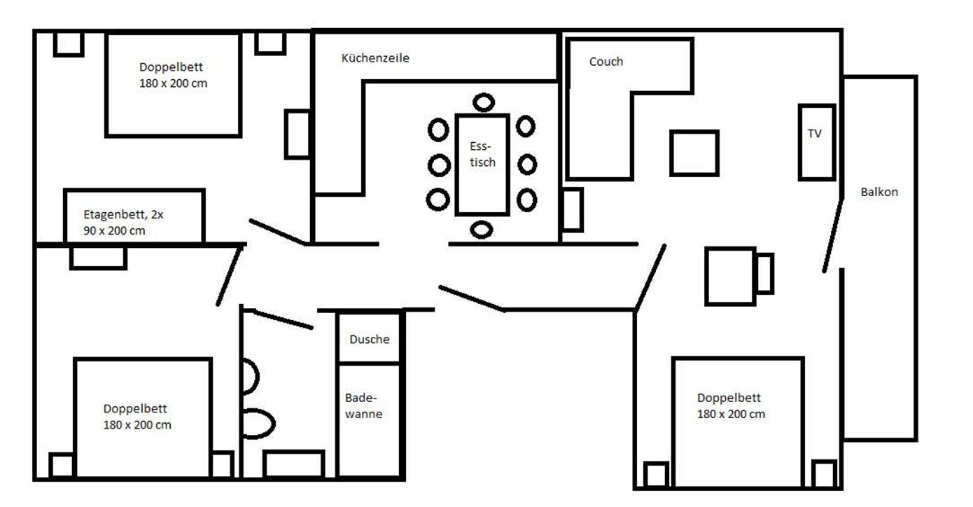 Ferienwohnung Glueckskinder Rust Eksteriør bilde